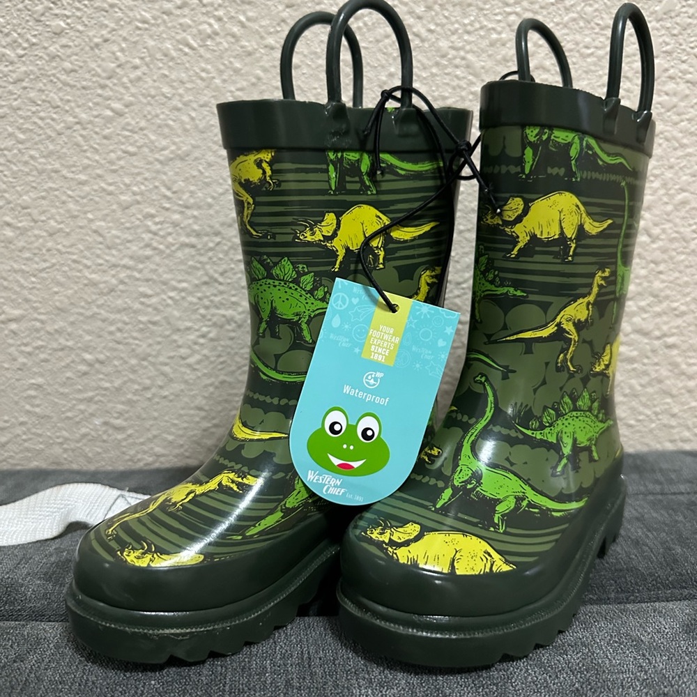 Western Chief Kids Waterproof Printed Rain Boot